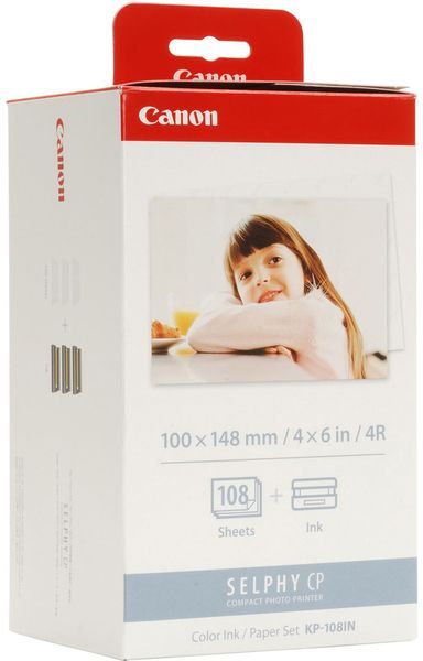Canon KP-108IN - + Fotopapier - 3-farbig - Druckerpatrone