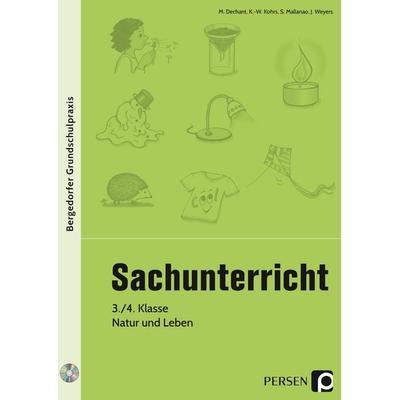 Sachunterricht - 3./4. Klasse, Natur und Leben, Set von M. Dechant,K.-W. Kohrs,S. Mallanao,J. Weyers, Persen Verlag in der AAP Lehrerwelt GmbH,