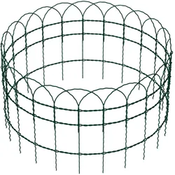 Wiltec, Gartenzaun, Gartenzaun 0,65x10m Maschendrahtzaun Stahl PVC-beschichtet Drahtzaun