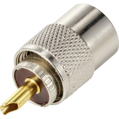 TRU COMPONENTS TC-12885932 UHF-Steckverbinder Stecker, gerade 50Ω 1St.