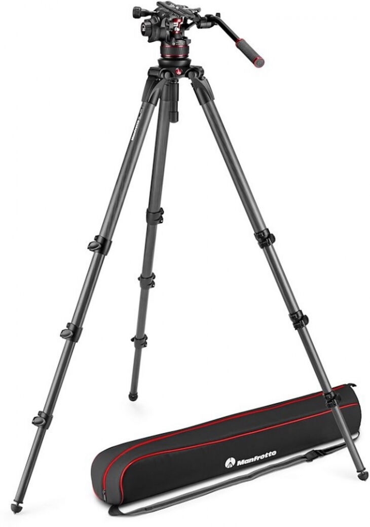 Manfrotto Trépied vidéo Nitrotech 612 Carbon  Dealpreis