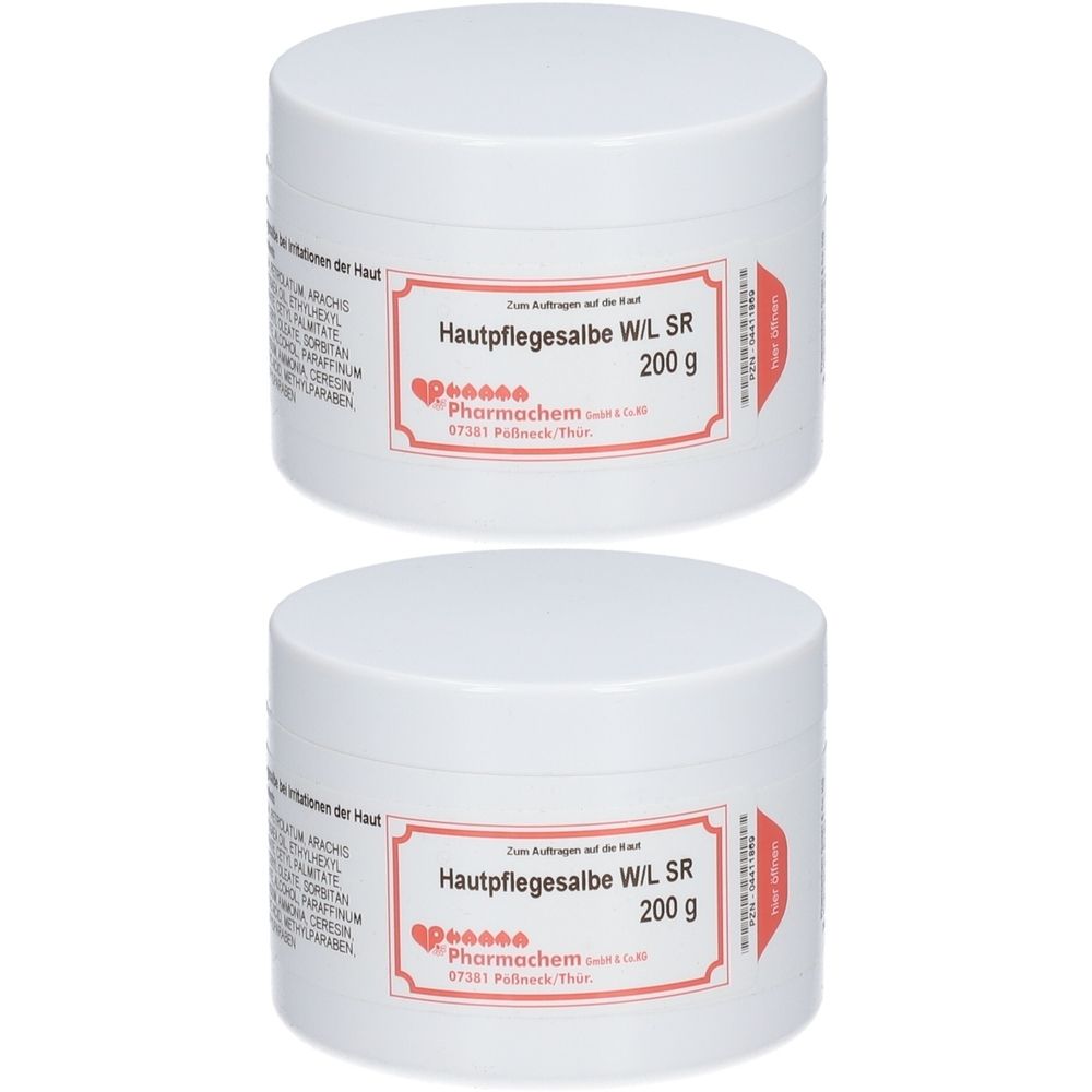 Hautpflegesalbe W/L SR 2x 2x200 g Salbe