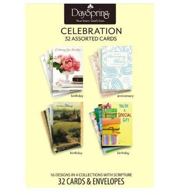 Celebration Cards 32 Pack