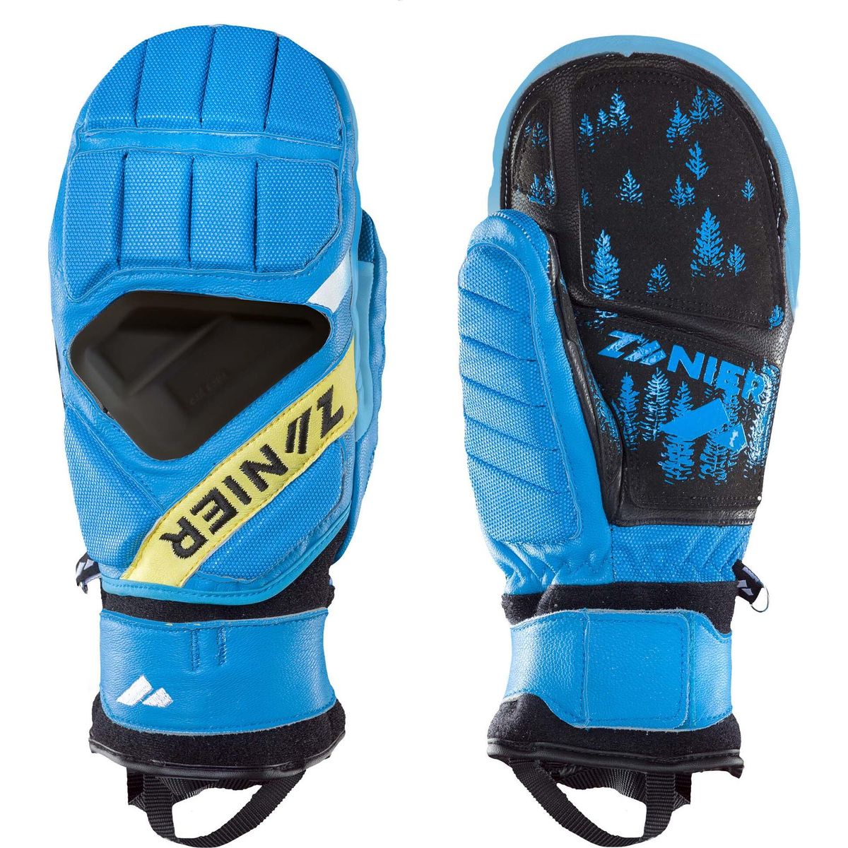 Zanier Gate Killer Mitten Juniors türkis - gelb (4550) 4,5 12238-4550-4,5