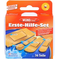 Erste Hilfe Kasten 36-Teilig Wasserfeste Pflaster 1 ST
