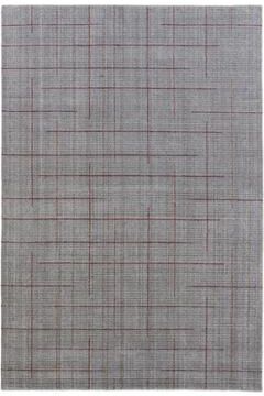 Alora Decor Chic Collection Hand Loomed Abstract Lined Rug
