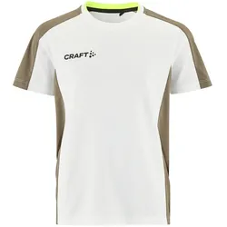 CRAFT Evolve 2.0 Contrast Trikot Kinder 100X - white/contrast beige 146/152