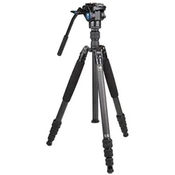 SIRUI Traveler VC - Drei-/ Einbeinstativ Carbon mit Videokopf VA-5X