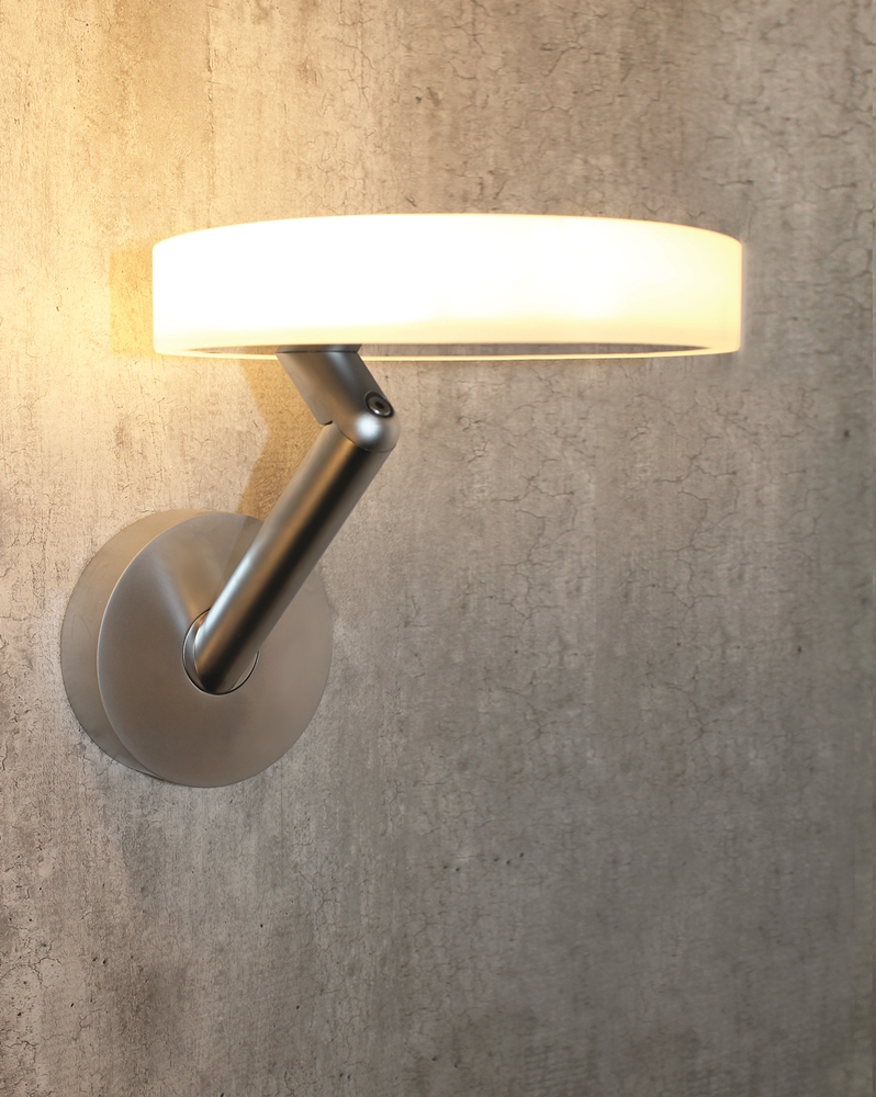 Top Light LED-Wand-/Deckenleuchte ALLROUND 16cm chrom matt 7-2201611 4251349333311