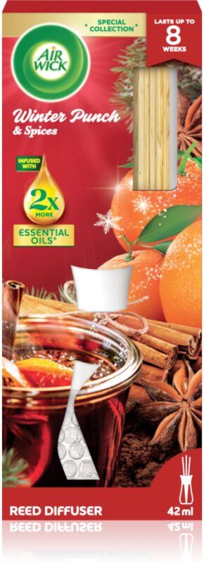 Air Wick Winter Punch&Spices diffuseur d'huiles essentielles avec recharge 42 pcs