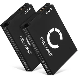 Cellonic Akku für Nikon D3100, D3200, D5100, D5300, D5200, D3300, D5500, Coolpix (Kamera Akku), Kamera Stromversorgung, Schwarz