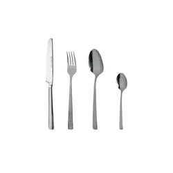 KHG Besteckset  24-teilig  "713" ¦ silber ¦ Edelstahl
