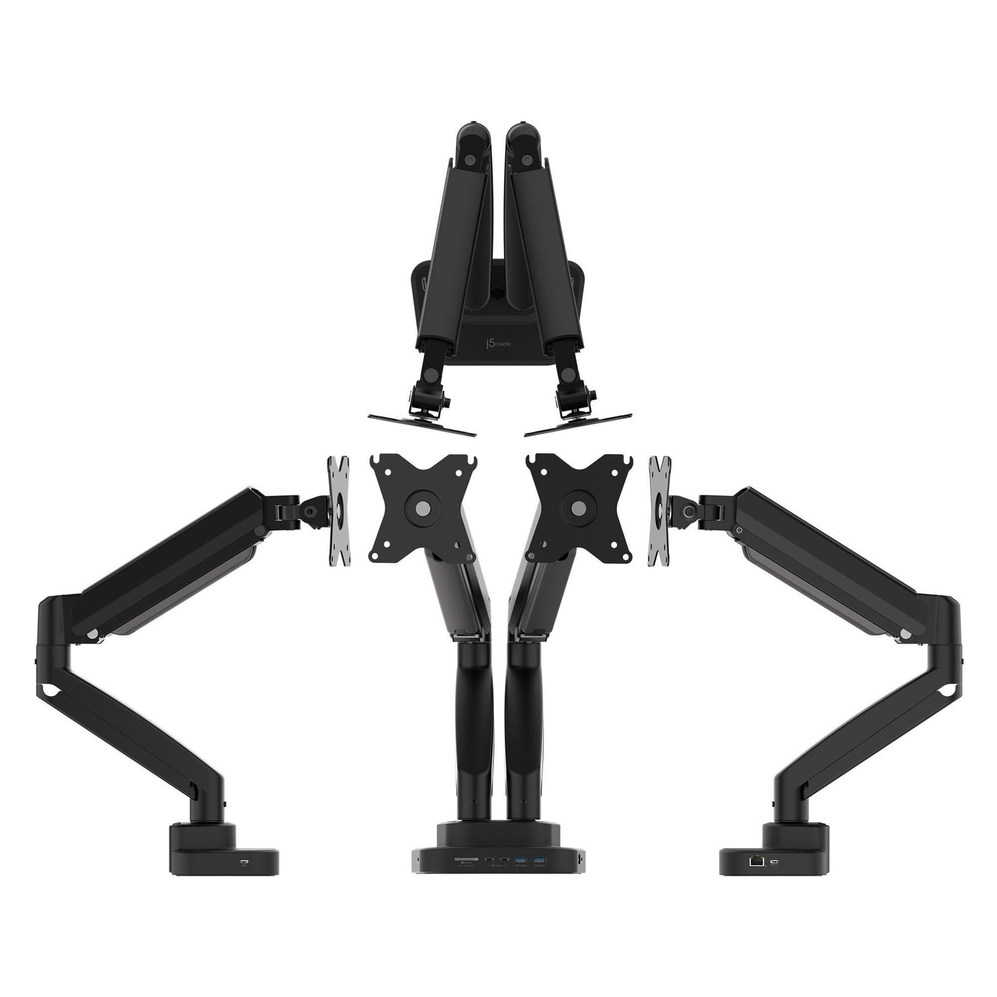 j5Create JTSA302-N, Klemme/Durchführung, 16 kg, 43,2 cm (17"), 81,3 cm (32"), 100 x 100 mm (Tisch, 32", 16 kg) (JTSA302-N)