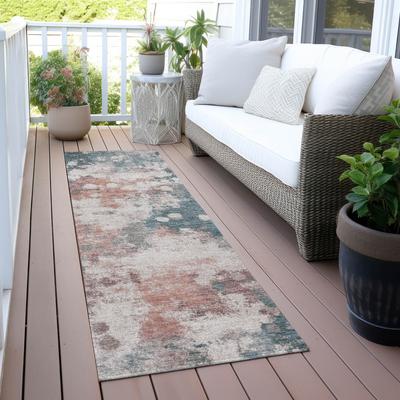 Addison Rugs Machine Washable Indoor/Outdoor Modern Puffy Chantille Rug