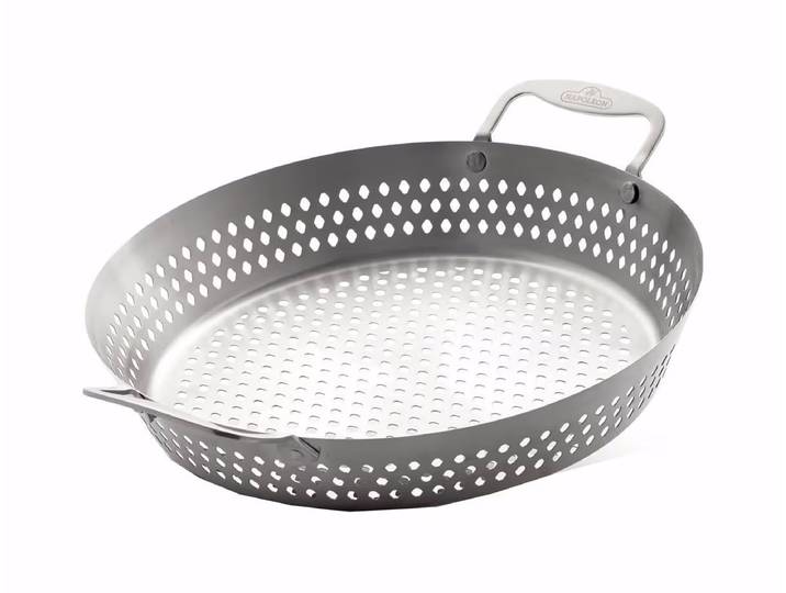 Napoleon Edelstahl Gemüsekorb – Grillschale/Grillpfanne/Grillgeschirr