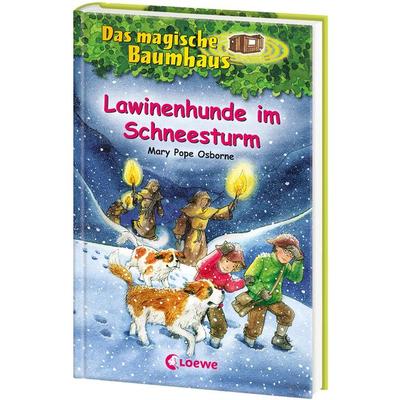 Lawinenhunde im Schneesturm / Das magische Baumhaus Band 44, Gebundene Ausgabe von Mary Pope Osborne, Loewe