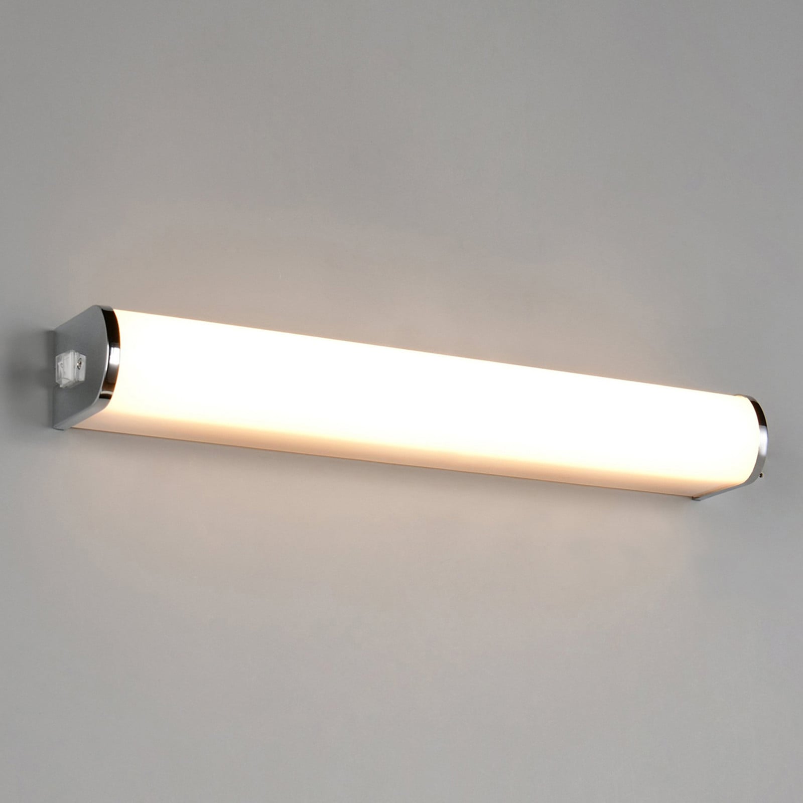 home24 Wandlamp Giacomo LED zilver/zilver van metaal