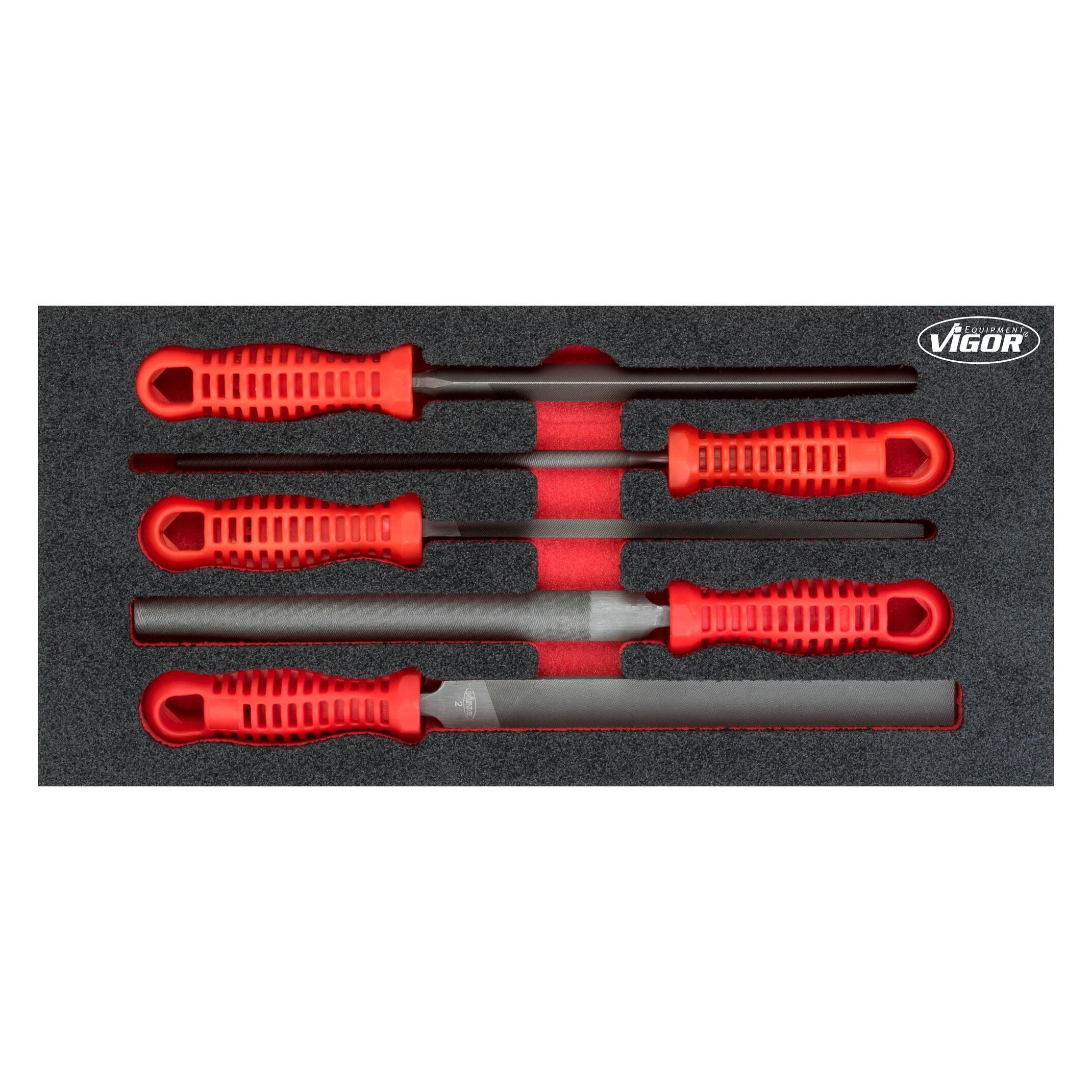 Vigor Weichschaumeinlage 1/3+ Feilen (393 mm) (V5072)