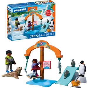 playmobil Spielset Animals & Friends 72073, ab 4 Jahre, Zoo: Eis-Expedition, 36 Teile