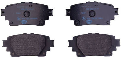 HELLA 8DB 355 040-121 Brake pad set