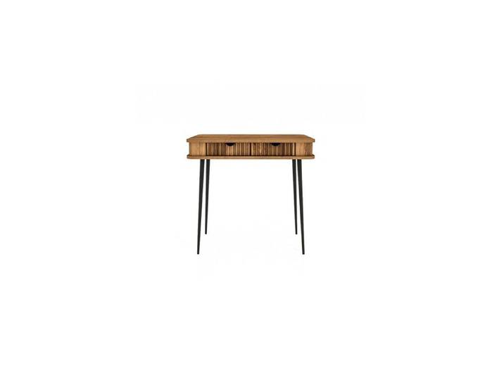 Console - MAISON AUBERTIN - Amalfi - Bois massif de hêtre - 2 tiroirs - Finition vintage
