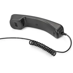 Digitus USB Telefonhörer / Handset USB A-RJ10 Stecker, Kabellänge: 1,80-1,90 m