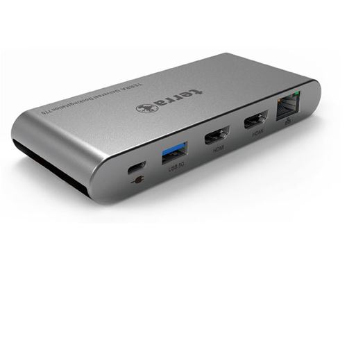 Terra MOBILE Dockingstation 770 USB-C Dual Display Dockingstation mit Dual Display für unterwegs!
