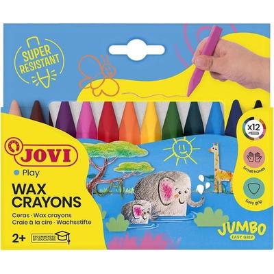 JOVI - JOVICOLOR TRIWAX Wachsmalstifte, 12er Set