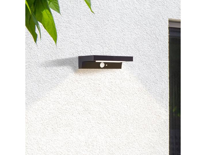 LED-Wandleuchte 21 x 5 x 11cm Schwarz