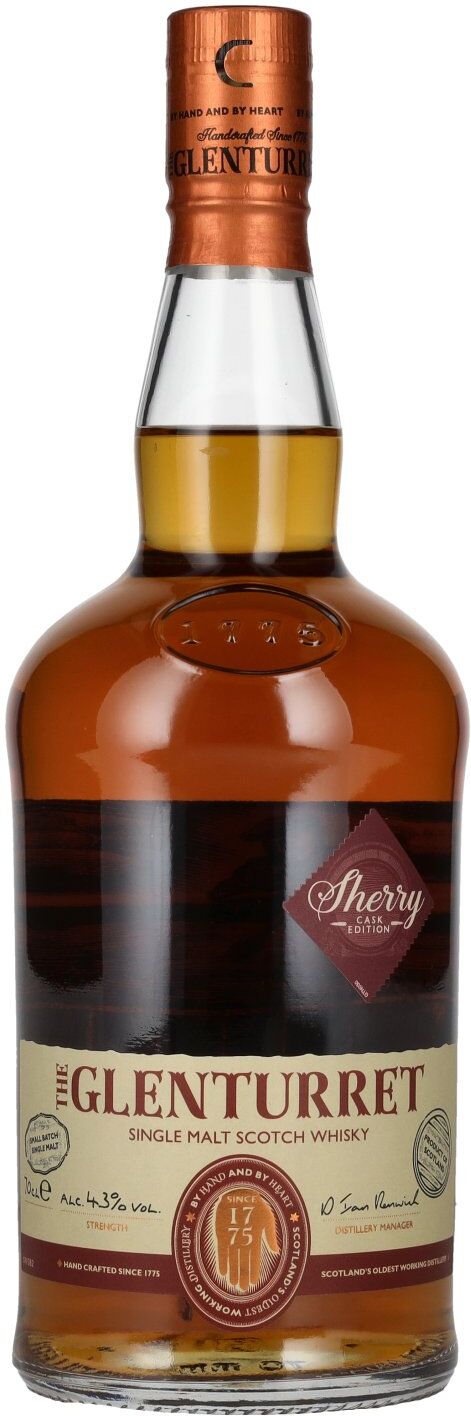 The Glenturret Sherry Cask Edition 43% Vol. 0,7l