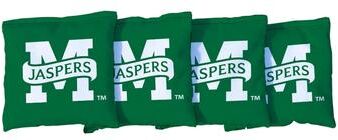 Skip's Garage Manhattan Jaspers Green Cornhole Bags