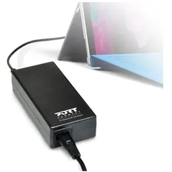 Port Designs 900102 (60 W), Notebook Netzteil, Schwarz