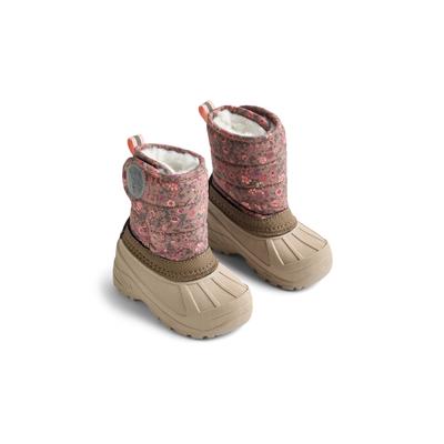 Stiefel WHEAT "WHEAT Winterboot Winty", Mädchen, Gr. 35, beige (portabella flowers), Polyester, Schuhe Stiefel