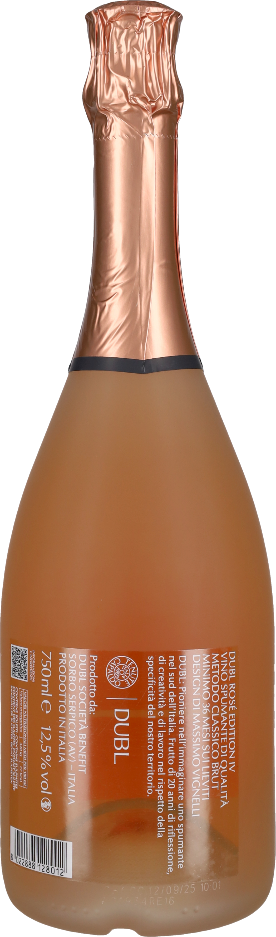 Spumante Metodo Classico 'Dubl Rosé Edition' Feudi di San Gregorio