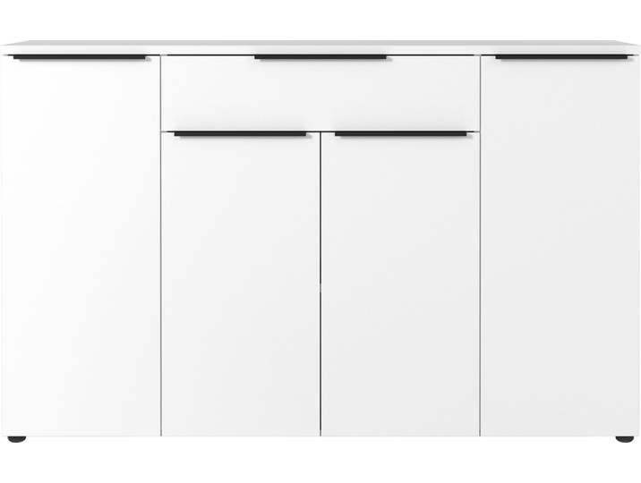Sideboard LORENZ 161x101x40 cm weiß