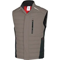 Winter-Steppweste "1986-570" Bplus - L - walnuss