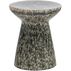 Tchibo - Woood Keramik-Beistelltisch »Fleck« - 47,5x47,5x54,5cm - dunkelbraun -