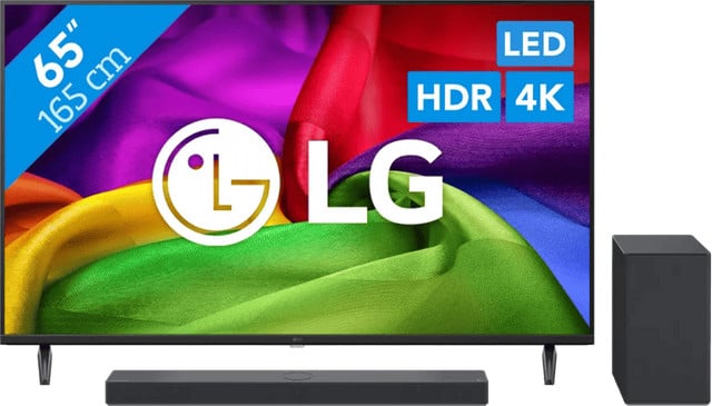 LG Led Televisie 65 inch NU800 (2026) met LG DS40T