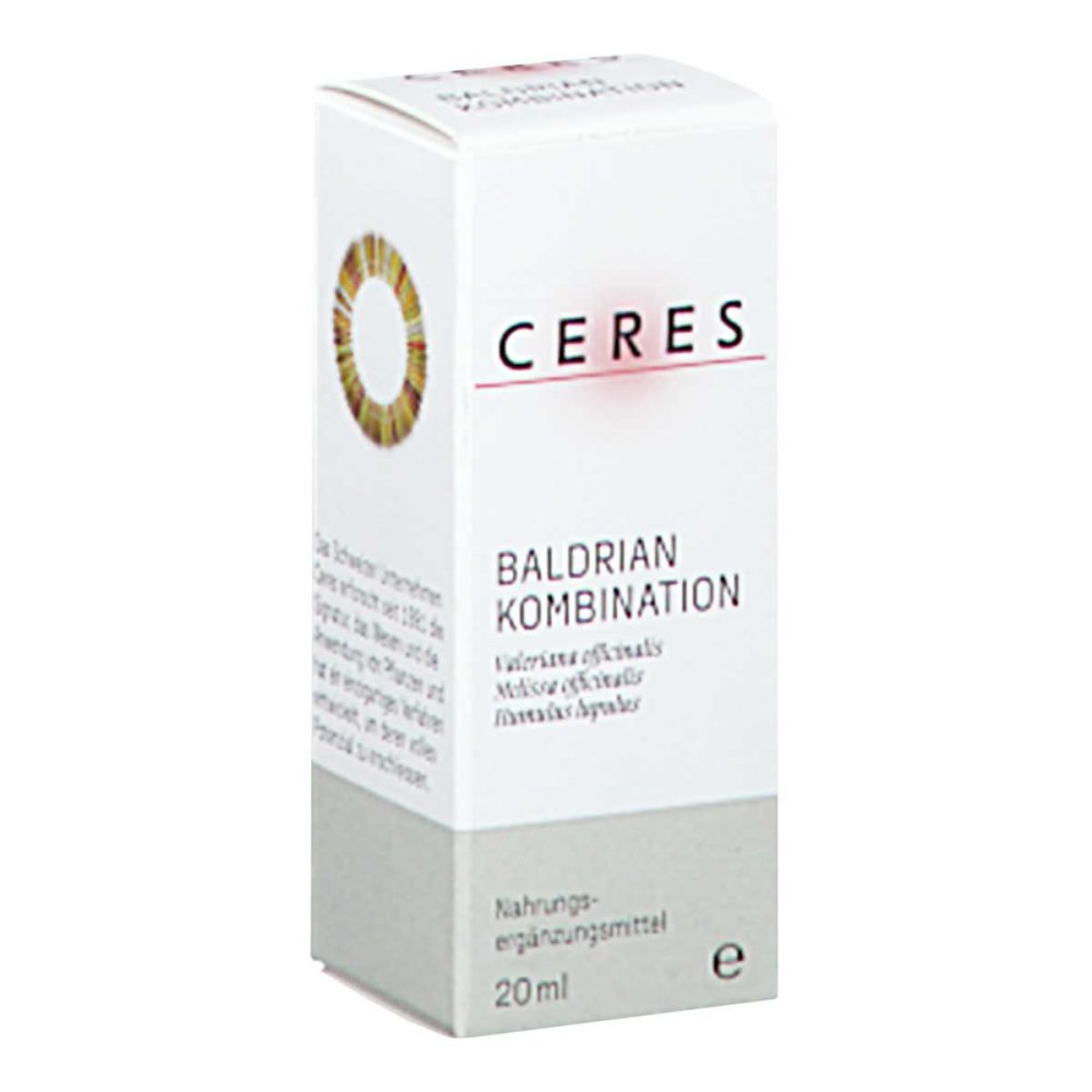 CERES Heilmittel GmbH Ceres Baldrian Valeriana Kombination Tropfen 19237590