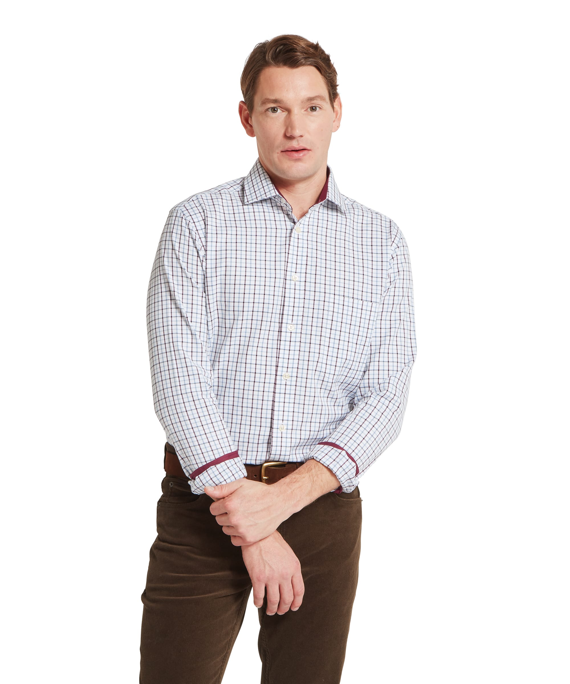 Schöffel Country Milton Tailored Shirt - Black - Size 16.5 - Men