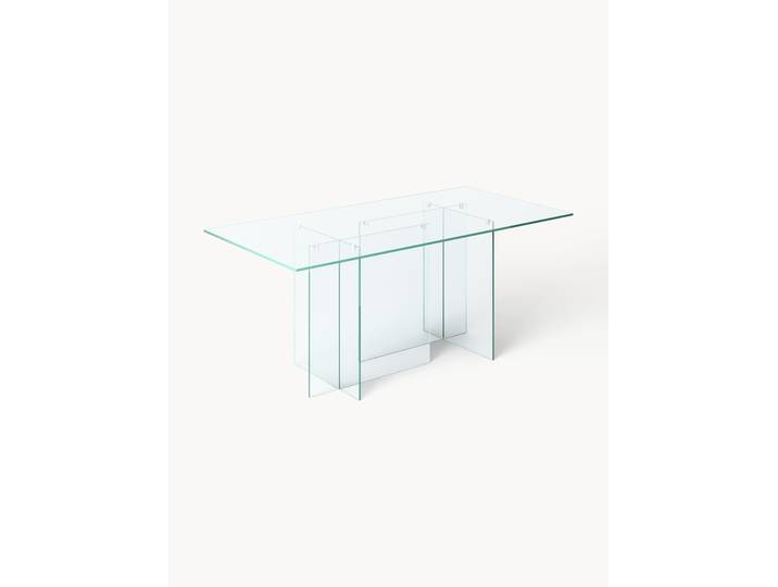 Table en verre Anouk, tailles variées