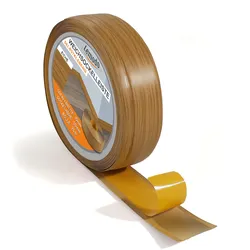 Weichsockelleiste selbstklebend 25 m, eiche, Sockelleiste auf der Rolle, Fußleiste