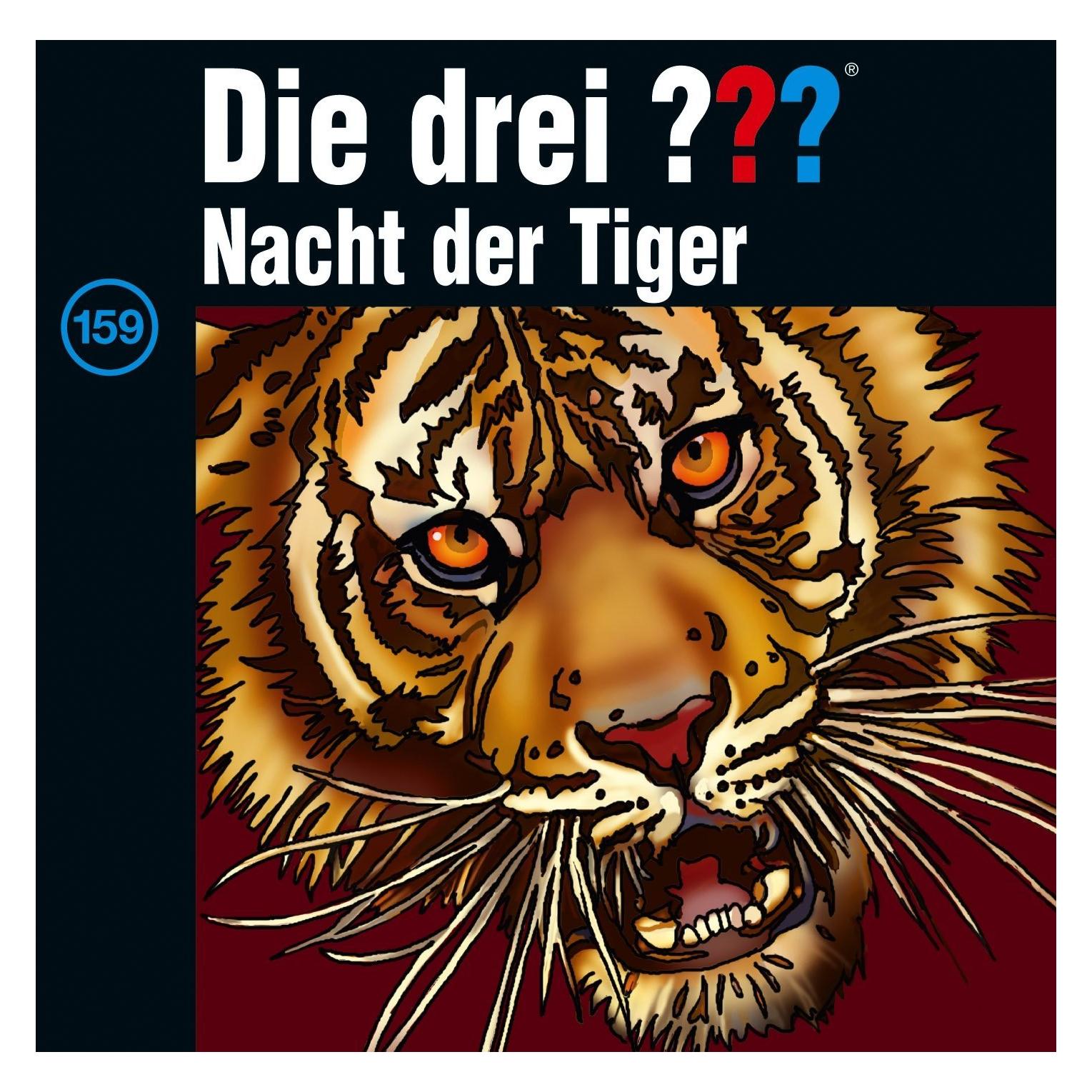 Sony Music Die drei 159. Nacht der Tiger (Fragezeichen) (Deutsch) (0886979232921)