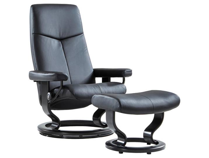 Stressless Relaxsesselset, Schwarz, Holz, Leder, Echtleder, Rindleder, Buche, Schichtholz, 76x100x71 cm, Lederauswahl, Relaxfunktion, Wohnzimmer, Sessel, Relaxsessel