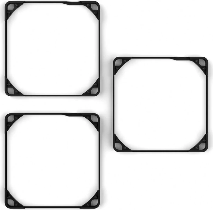 Noctua NA-SAVG2 chromax.black 3x Anti-Vibration Gaskets, 3 Stück