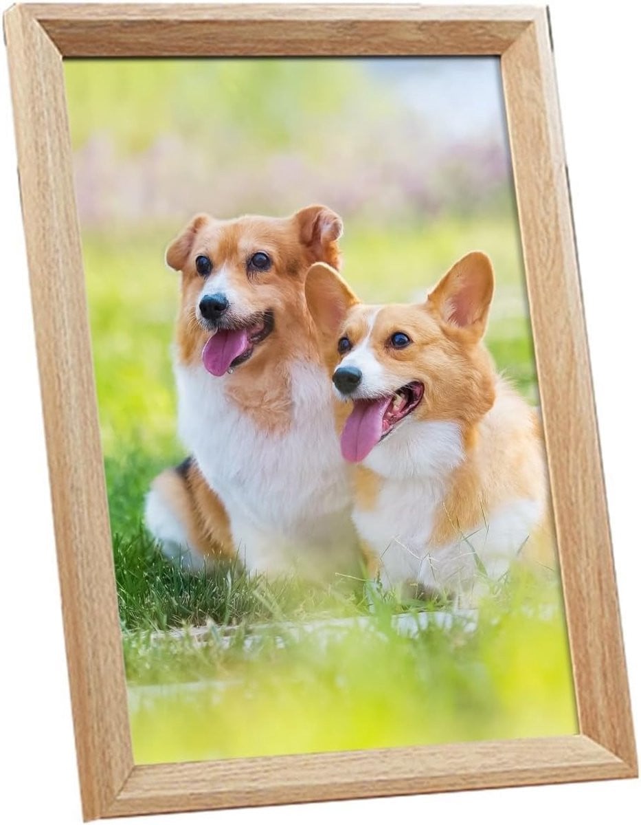 Fotolijst Hout voor Certificaat - Houtkleur - 21 x 30 cm