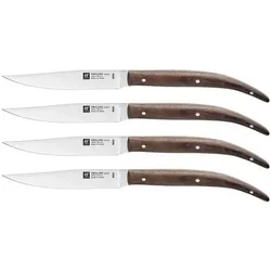Zwilling - Steakmesserset - Palisander - Nitro-Stahl/Palisanderholz - 4er-Set, Besteck, Braun