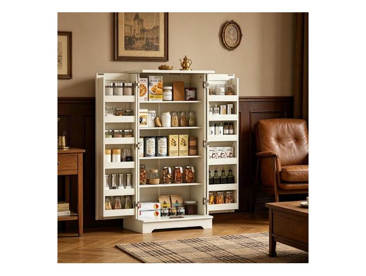 Fine Life Pro Sideboard Großer Küchenschrank, stilvoll, mit übersichtlichen Fächern