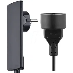 EVOLINE KU SW - Innovative Hebel-Platzspar-Verlängerung, sw