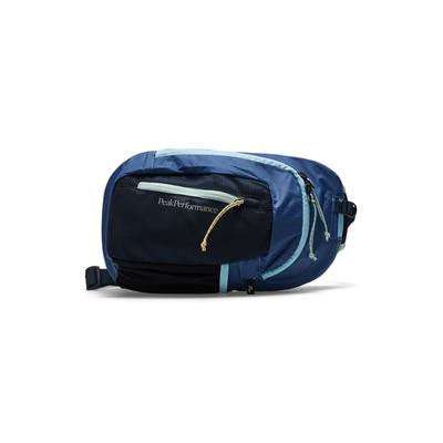 Umhängetasche PEAK PERFORMANCE "Outdoor Sling Bag 4,5l", Herren, Gr. B/H/T: 22cm x 9cm onesize, blau (dunkelblau), Kunstfaser, Taschen Umhängetasche
